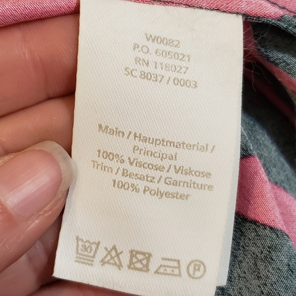 Boden Size 2 Elegant Floral Green and Pink Dress - Picture 13 of 13